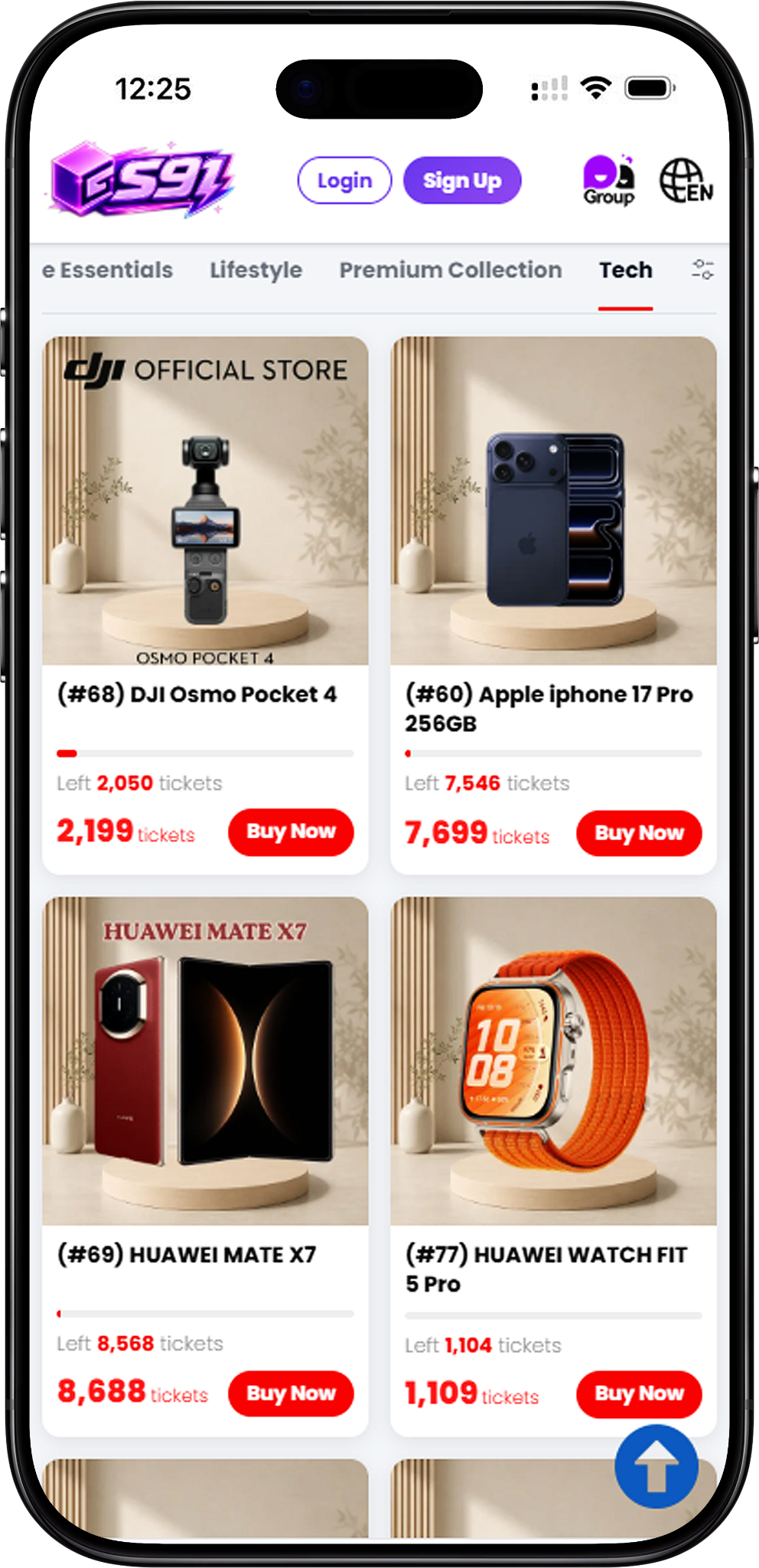 S91 RM1 Purchase Tech